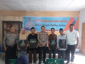 Kapolres Tapsel Jelajah Huta, Ipda Maraden Ajak Masyarakat Jauhi Judi