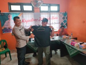 Kapolres Tapsel Jelajah Huta, Iptu Asjul Pane: Jelang Pilkada, Tak Ada Intervensi dan Politik Uang