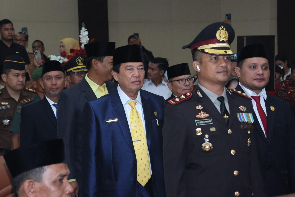 Pelantikan 35 Anggota DPRD Tapsel, Kapolres: Selamat dan Sukses, Semoga Amanah