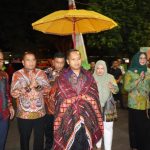 Suasana penyambutan AKBP Wira Prayatna, saat acara kenal pamit Kapolres Padangsidimpuan