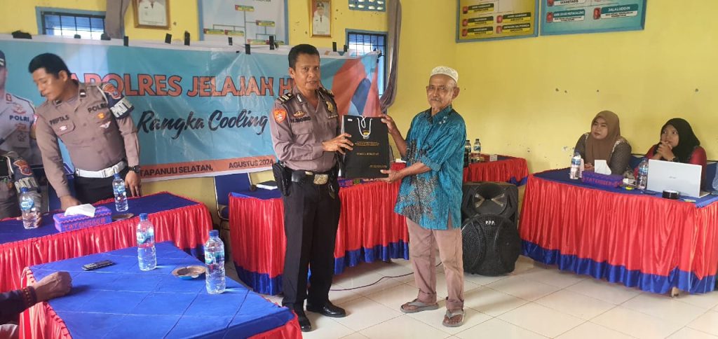 Kades Diingatkan Gunakan Anggaran Tepat Sasaran di Kapolres Tapsel Jelajah Huta