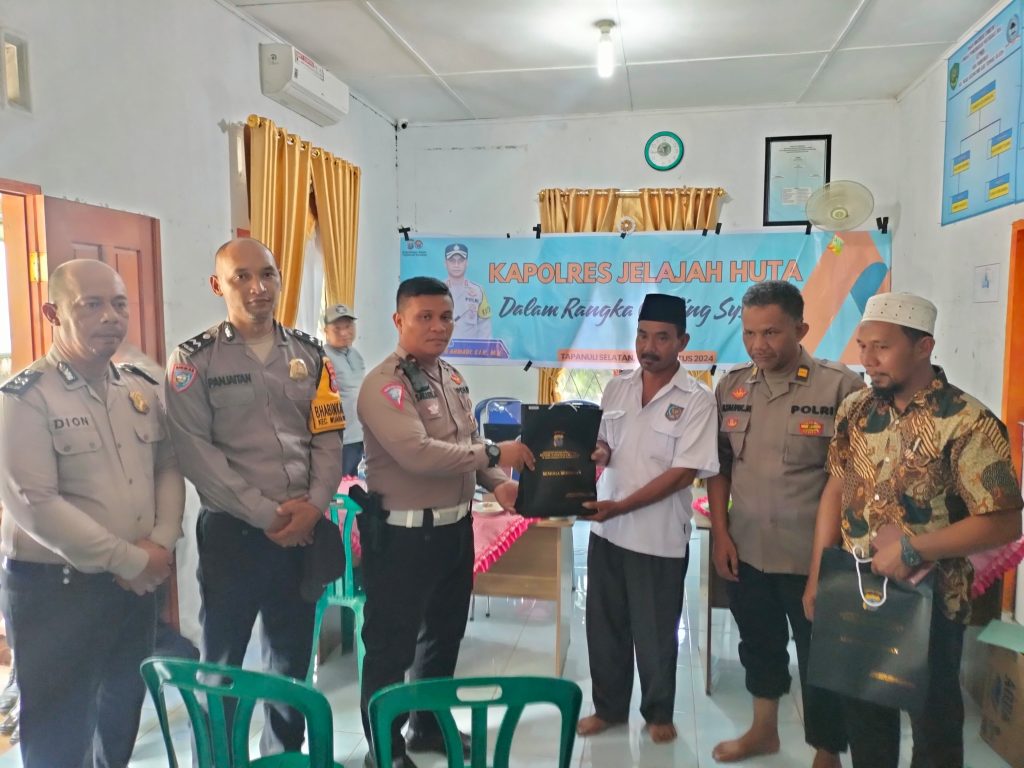 Kapolres Tapsel Jelajah Huta: Kanit Gakkum: Waspada akan Kecelakaan