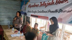 Lindungi Perempuan dan Anak, AKP Maria Ingatkan Soal KDRT di Kapolres Tapsel Jelajah Huta