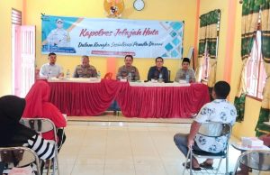 Kapolres Tapsel Jelajah Huta, Kabag SDM: Judi Membawa Kemelaratan