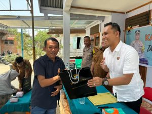 Kapolres Tapsel Jelajah Huta di Paluta, Ipda Ilham: Tidak Ada Untungnya Konsumsi Narkoba