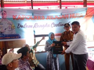 Kapolres Jelajah Huta Paluta, Ipda Maraden: Jika Terjadi Pelanggaran Pilkada, Lapor ke Gakkumdu