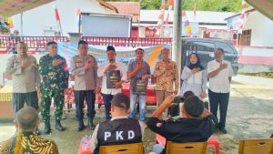 Kapolres Tapsel Jelajah Huta, Kasiwas: Jika Tahu Personel Terlibat Narkoba atau Judi, Segera Lapor