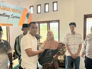 Kapolres Tapsel Jelajah Huta, Ipda Ilham Cooling System Jelang Pilkada di Paluta