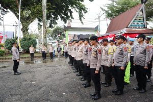 Kapolres Padangsidimpuan Pimpin Pengamanan Unras Aliansi BEM Nus