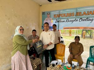 Kapolres Tapsel Jelajah Huta, Ipda Ilham: Upaya Cooling System Jelang Pilkada