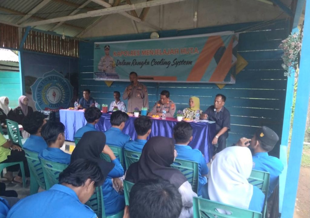 Kabag Log Terus Gencarkan Gerakan Kapolres Tapsel Jelajah Huta