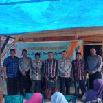 Pelaksanaan gerakan Kapolres Tapsel Jelajah Huta di Aula Kantor Desa Sipagabu, Kecamatan Aek Bilah