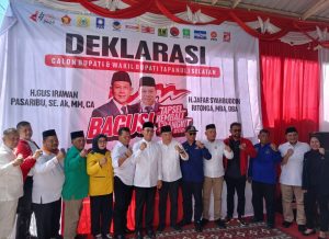 12 Parpol Deklarasi Dukungan ke “Bagusi” Menuju Tapsel Kembali Bangkit