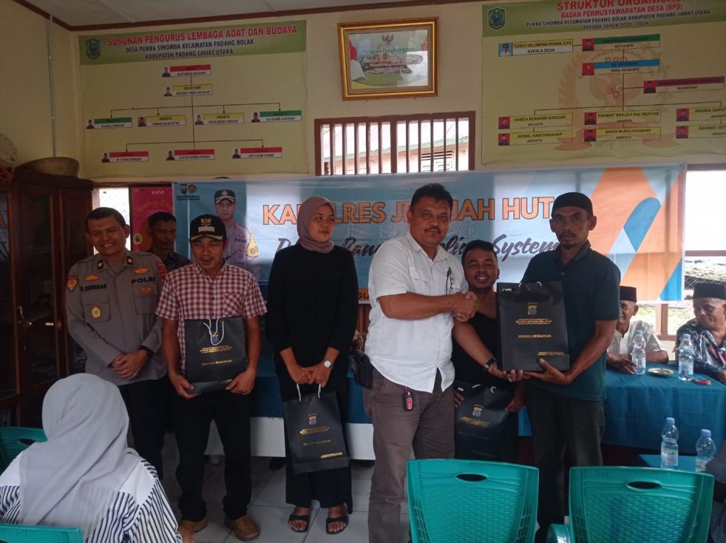 Kapolres Tapsel Jelajah Huta, Ipda Maraden Jelaskan Ciri-ciri Pecandu Narkoba