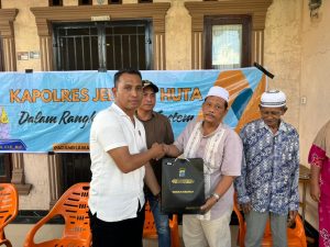 Kapolres Tapsel Jelajah Huta, Ipda Ilham: Cooling System Cara Efektif Jaga Kedamaian Pilkada