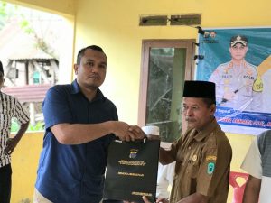 Kapolres Tapsel Jelajah Huta, Iptu Oloan: DPT Paluta 178.481, Potensi Perbedaan Pilihan Pilkada Pasti Ada