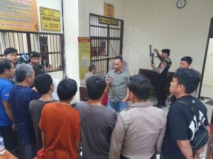 Mantap, Polres Tapsel Limpahkan 6 Tersangka Kasus Kepemilikan Sabu
