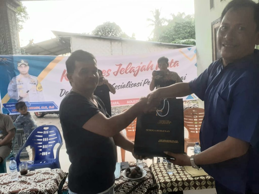 Kapolres Jelajah Huta, Polres Tapsel: Tidak Ada Untungnya Pakai Narkoba