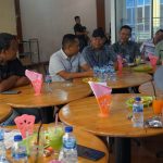 Kapolres Padangsidimpuan, AKBP Dr Wira Prayatna, di sela perbincangan hangat dengan para wartawan seputar Kamtibmas