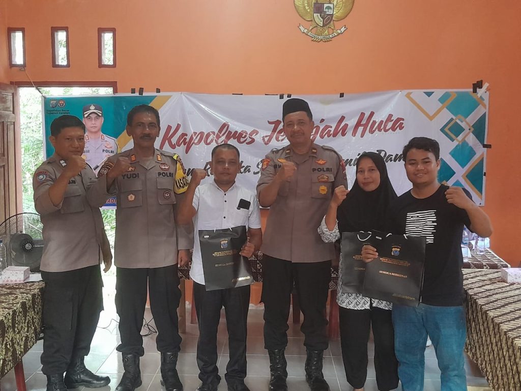 Tujuan Kapolres Tapsel Jelajah Huta, Kasat Binmas: Silaturahmi dan Tampung Aspirasi Masyarakat