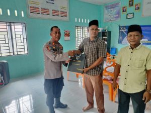 Kapolres Tapsel Jelajah Huta, Kasi Propam: Masyarakat Harus Tolak Politik Uang