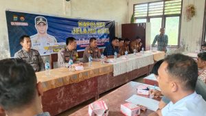 Kapolres Tapsel Jelajah Huta, Ipda Maraden: Kades Harus Peduli ke Masyarakatnya
