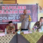 Kabag Ops Polres Tapsel, Kompol Abdi Abdillah, terlihat getol dalam mengajak masyarakat jihad melawan narkoba di sela gerakan Kapolres Jelajah Huta