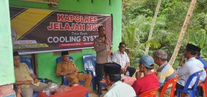 Kapolres Tapsel Jelajah Huta, Kasi Propam: Pilkada Makin Dekat, Jaga Persatuan