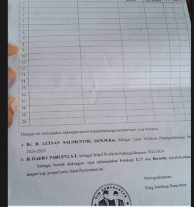 Difitnah Dukung Satu Paslon, Kasatpol PP Padangsidimpuan Bantah Keras