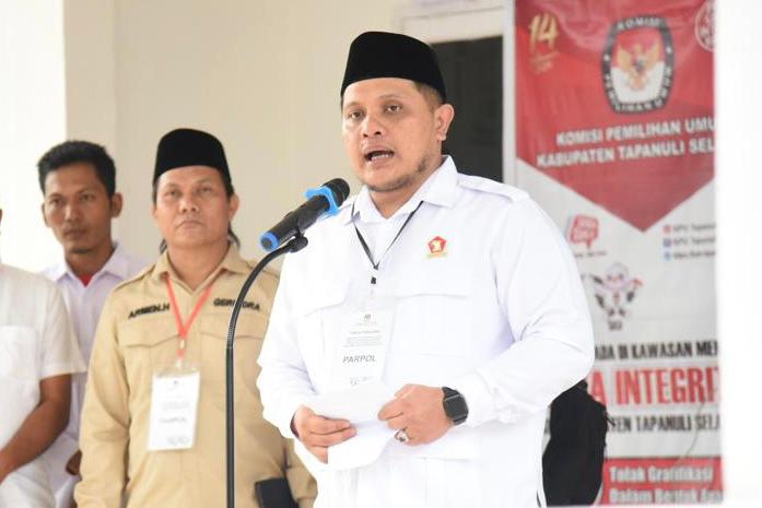 Ketua DPC Partai Gerindra Tapsel, Abdul Basith Dalimunthe