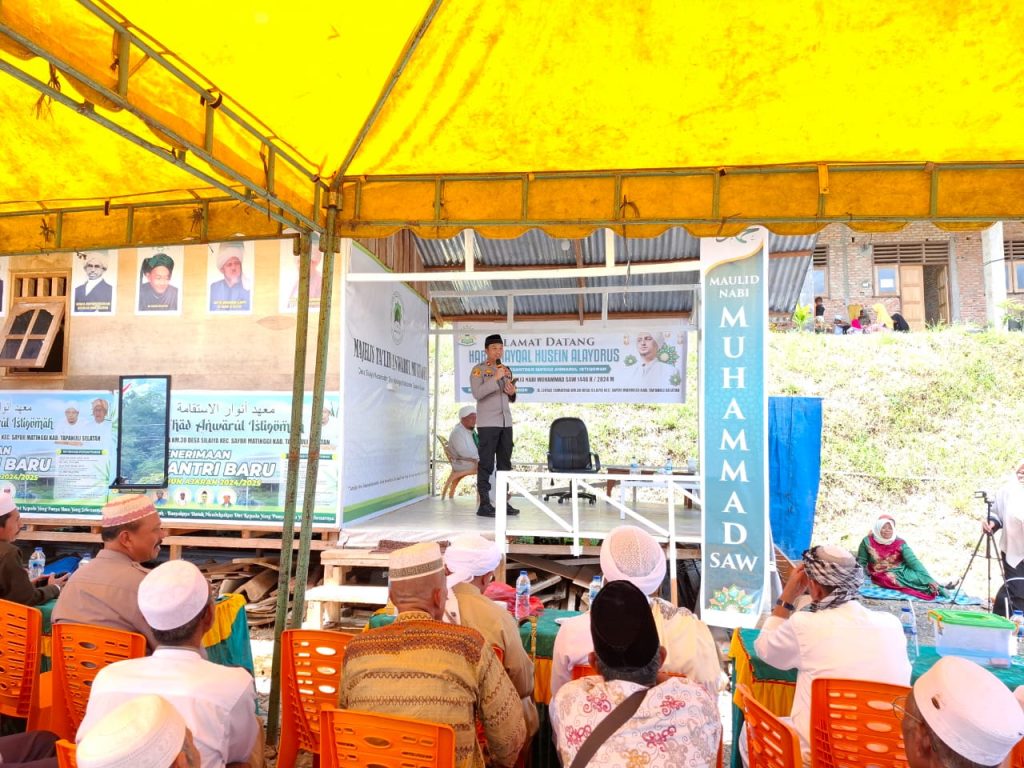 Maulid Nabi Muhammad SAW, Polres Tapsel Ajak Wujudkan Pilkada Damai