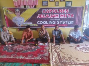 Kapolres Tapsel Jelajah Huta, Kasi Propam Minta Pemain Narkoba Bertobat Sebelum Terlambat