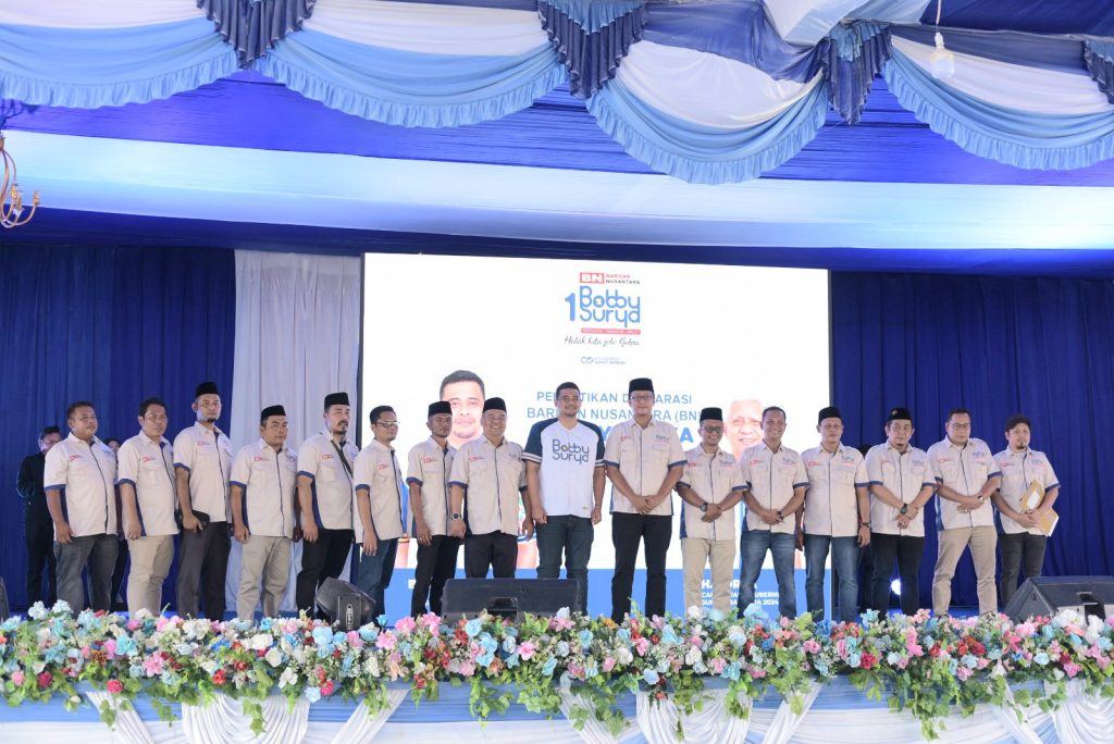 Lantik Barisan Nusantara Bobby-Surya di Tabagsel, Cagubsu Nomor Urut 1: Bantu Masalah di Masyarakat