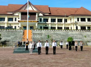 Pimpin Apel Pagi Jam Pimpinan, Ini Pesan Kapolres Tapsel
