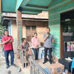 Calon Wakil Wali Kota Padangsidimpuan nomor urut 3, Gempar Nauli Hamonangan Nasution, saat menyahuti berbagai aspirasi dan keluhan masyarakat Jalan Sinar