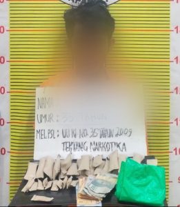 Apes, Pengedar Ganja Ditangkap Polres Tapsel Usai Jual Sabu ke Polisi