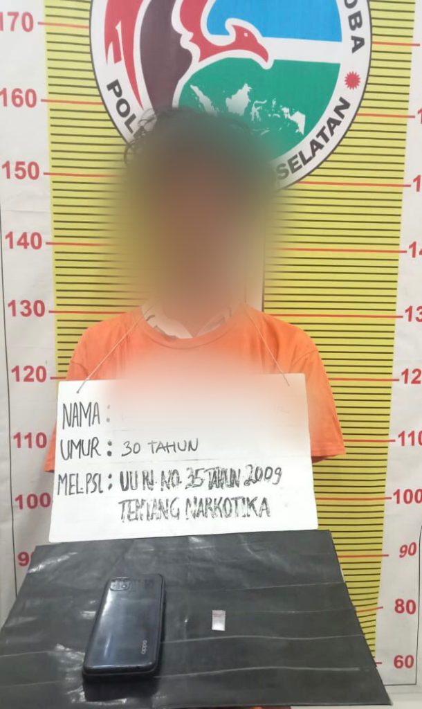 Tancap Gas, Kapolsek Padang Bolak Kembali Ungkap Kasus Sabu