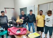 Kurir Bawa 2 Kg Ganja Pakai Betor dari Madina Ditangkap Polsek Batunadua