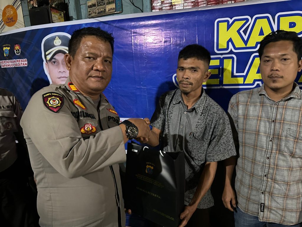 Kasat Samapta Polres Tapsel Minta Warga Cerdas Menyaring Informasi