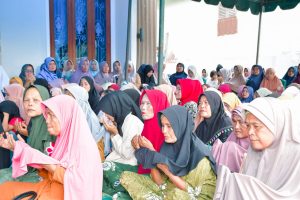 Dambakan Pembangunan, Doa Tulus Ibu-ibu Perwiridan Mengalir ke Gus Irawan Agar Jadi Bupati Tapsel