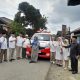 Penyerahan mobil Ambulans BAGUSI Tapsel untuk masyarakat Kecamatan Arse