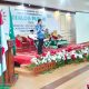 Hapendi Harahap saat menyampaikan visi-misi Paslon Wali Kota dan Wakil Wali Kota No.3, khususnya keterlibatan wanita dalam pembangunan Kota di sela dialog publik yang digelar Pimpinan Daerah 'Aisyiyah Padangsidimpuan