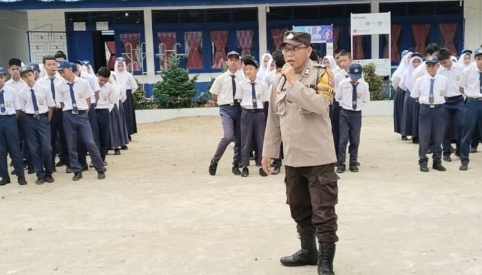 Ciptakan Generasi Unggul, Polsek Sipirok Sosialisasi Anti Narkoba ke Sekolah