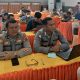 Kapolres Tapsel, AKBP Yasir Ahmadi, diwakili Kabag Ren, Kompol Rudi Siregar, saat menghadiri FGD bersama DJPb Sumut di KPPN Padangsidimpuan