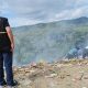 Calon Wali Kota No.3, Hapendi Harahap, saat meninjau TPA Batu Bola sekaligus menampung keluhan dan aspirasi masyarakat di sana agar ke depan bersama Gempar Nauli Hamonangan Nasution, bisa menangani persoalan sampah di Kota Padangsidimpuan