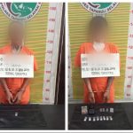 Dua orang pria RS dan S alias A usai diamankan Tim Opsnal Unit Reskrim Polsek Padang Bolak