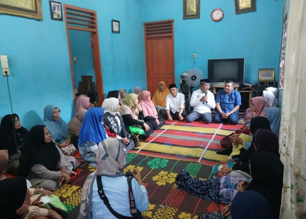 Ibu-ibu Pengajian Nusa Indah Kompak Inginkan Hapendi-Gempar Pimpin Padangsidimpuan