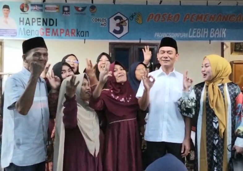 Hapendi-Gempar for Sidimpuan: Ingat Dalihan Natolu, Pilih Nomor Tolu