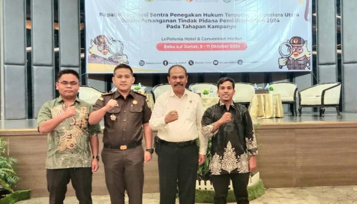 Kapolsek Batang Angkola Ikuti Rapat Koordinasi dengan Gakkumdu