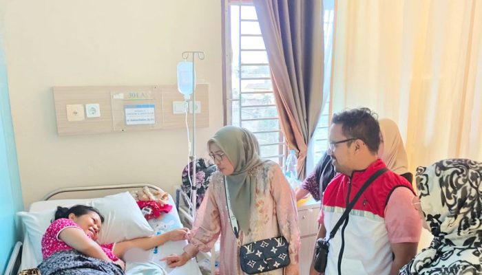 Pedulinya Ny Bariyah Hapendi Harahap, Jenguk Ibu Melahirkan